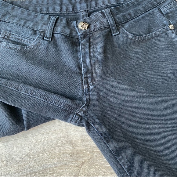 Lord Richards Skull Rivet Slim  Fit Stretch Jeans - Picture 3 of 13